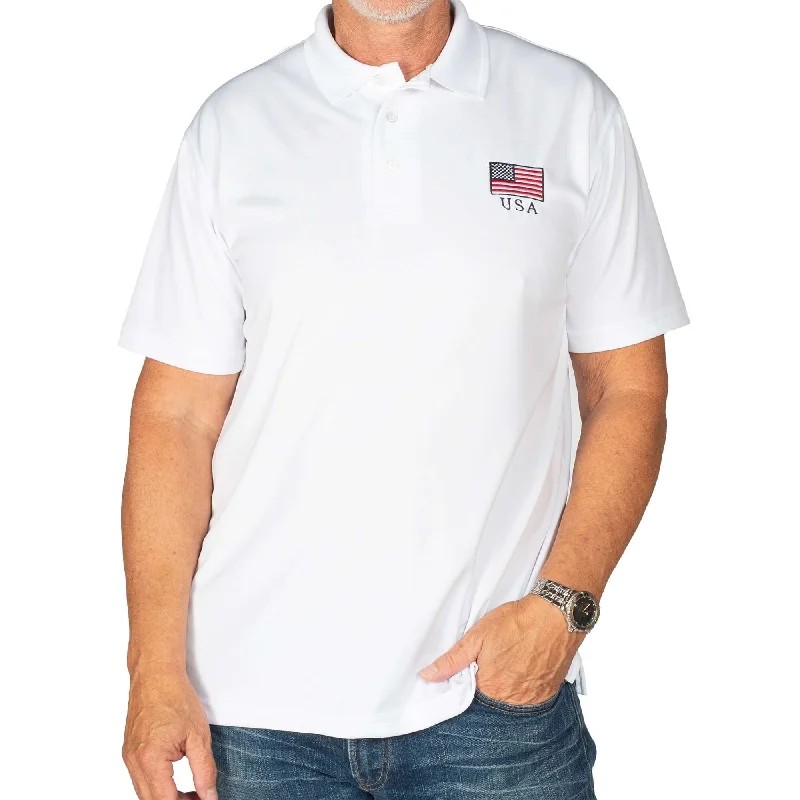 Mens Patriotic Classic Polo Shirt