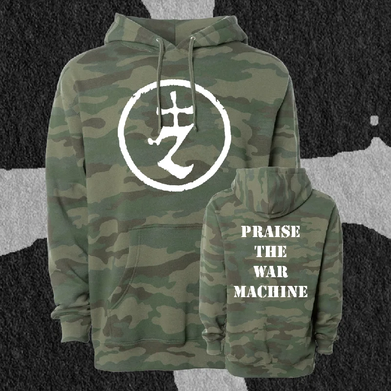 ZAO "WAR MACHINE" CAMO PULLOVER HOOD