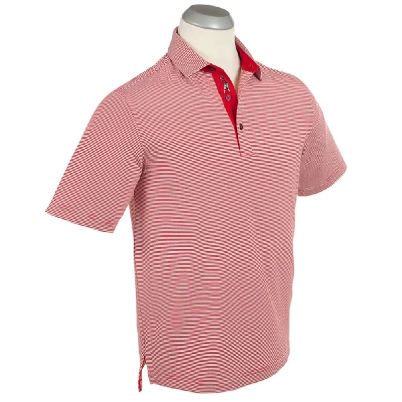 Men's Bobby Jones Performance Mini Feed Stripe Polo