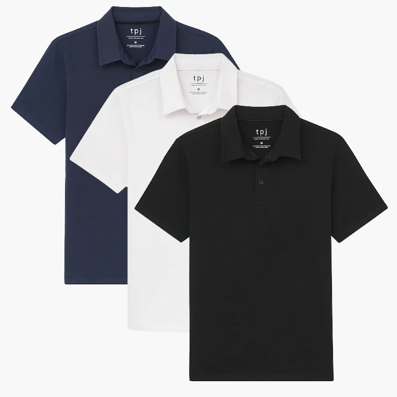 Organic Polo Shirt 3 Pack / The "Basic" Basic