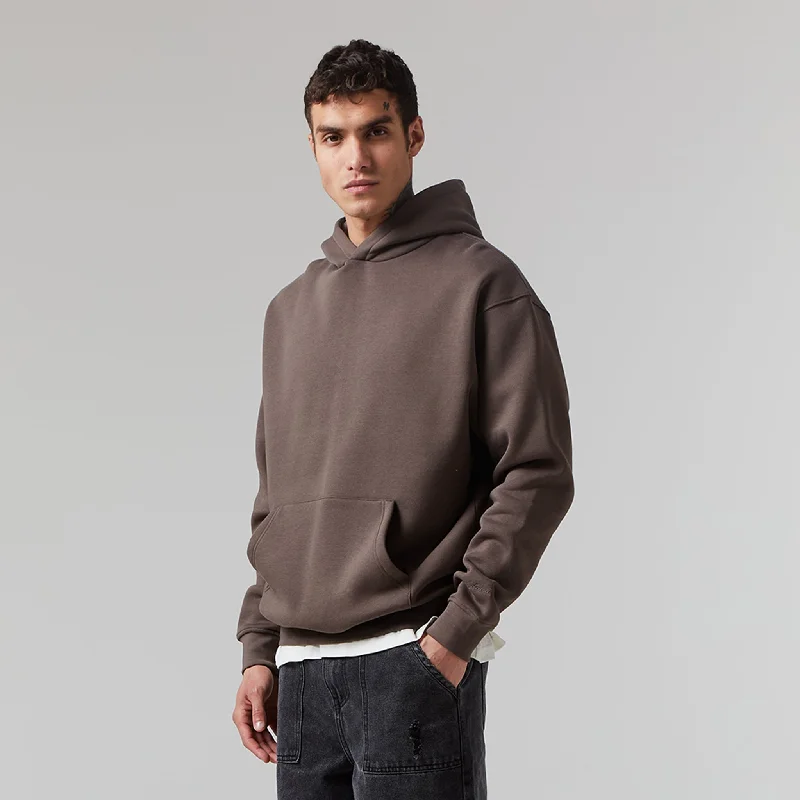 Box Fit Hoodie | Mocha