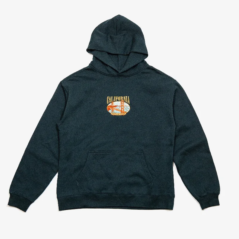 The Golden State Embroidered Relax Hoodie