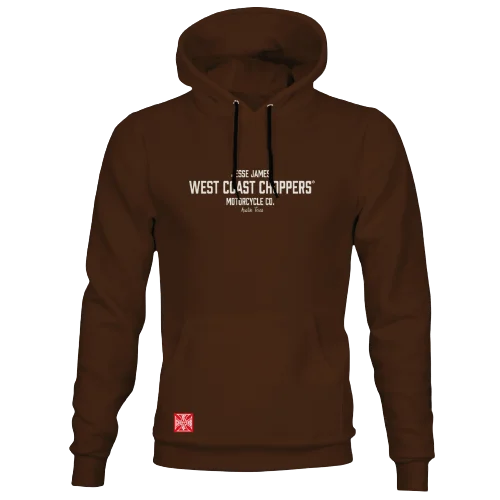 WCC AUSTIN HOODY - BROWN