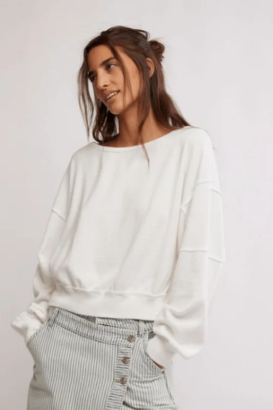 Free People: IFE Pullover in Ivory