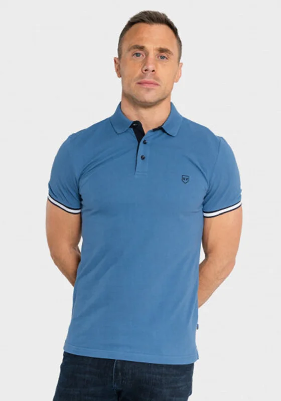 XV Kings By Tommy Bowe Levubu Polo Shirt, Near Denim