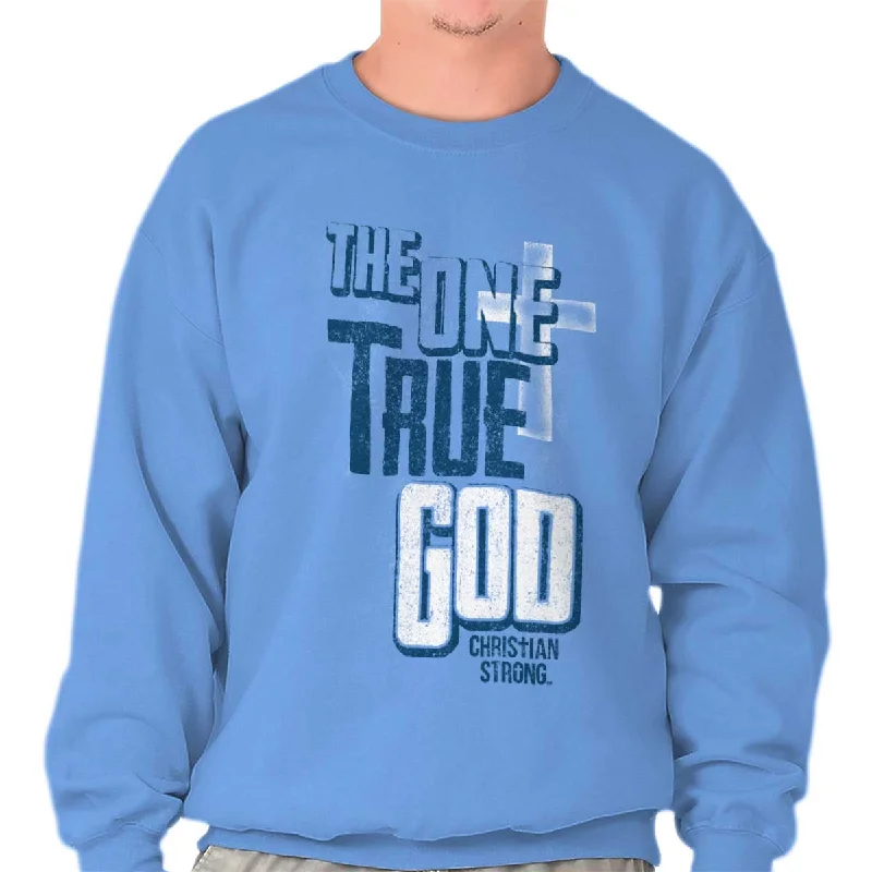 One True God Crewneck Sweatshirt