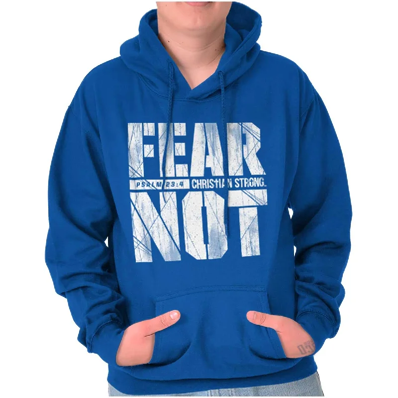 Fear Not Psalm 23:4 Hoodie