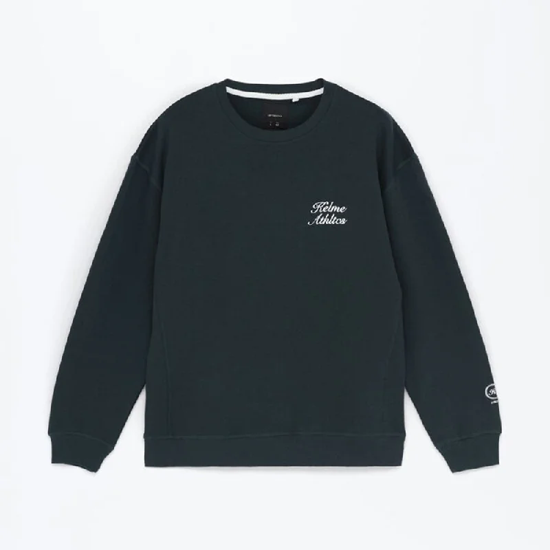 LFT Kelme Athltcs Embroided Dark Green Fleece Sweatshirt 12169