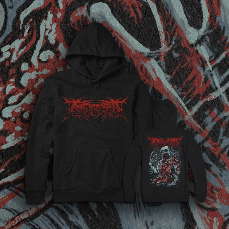 INGESTED "PULLED TO PIECES" PULLOVER HOOD