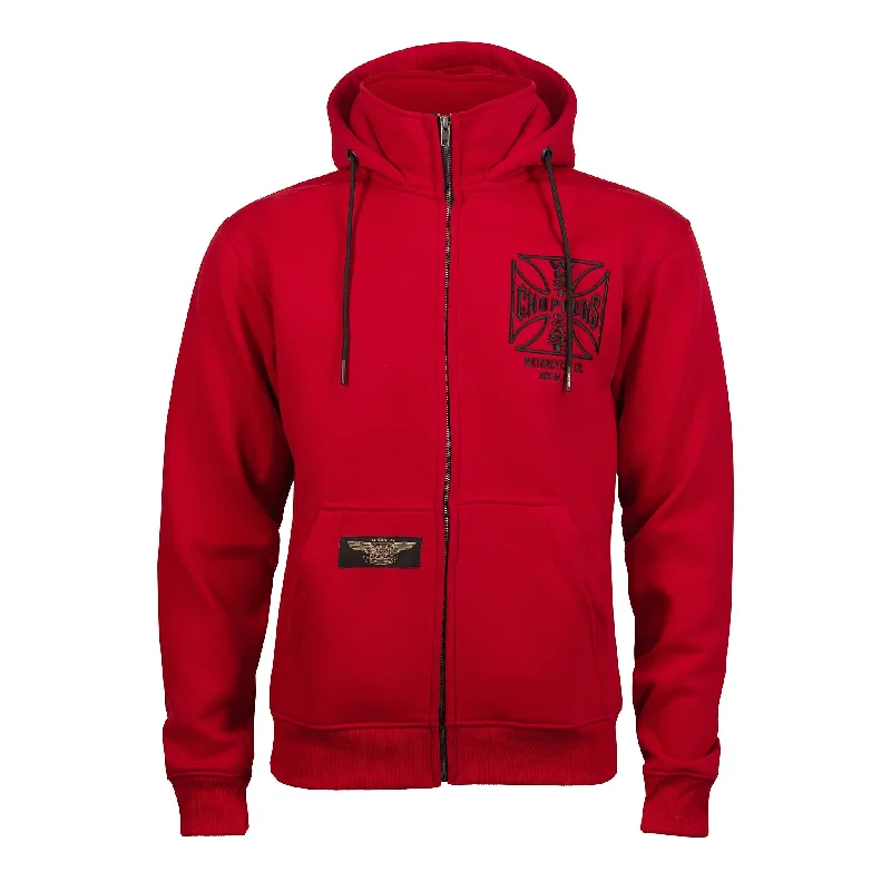 WCC OG ATX ZIP HOODY RED