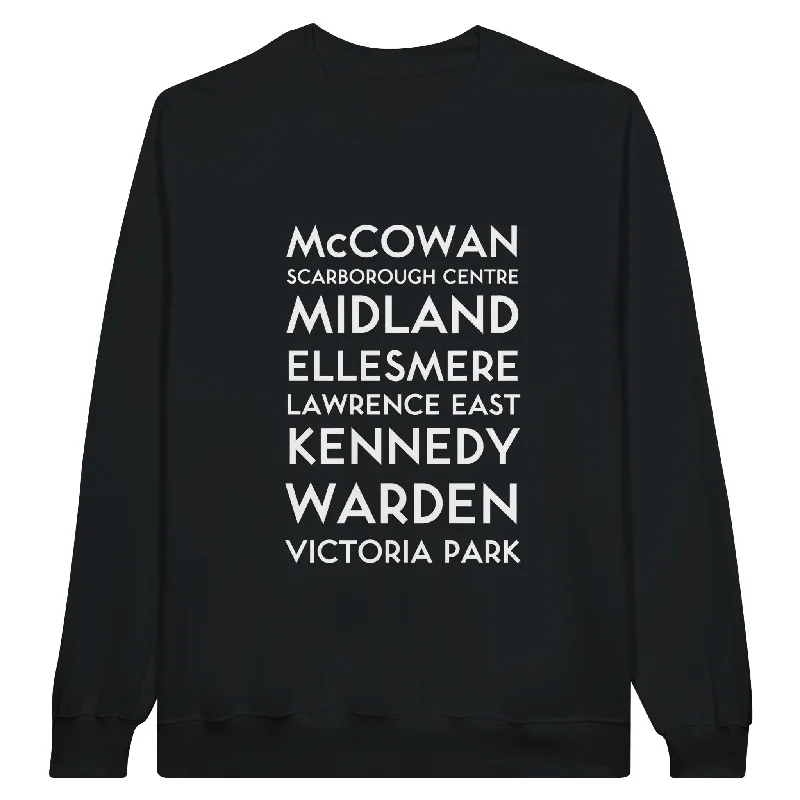 "Scarborough Stations" Classic Unisex Crewneck Sweatshirt