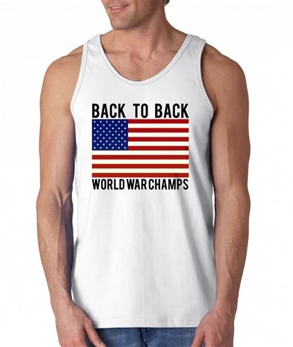 Back To Back World War Champs MensTank Top