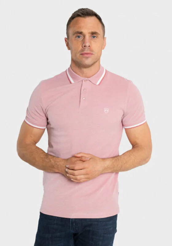 XV Kings By Tommy Bowe Rosendal Polo Shirt, Muted Rose