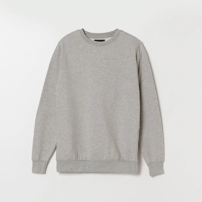 LFT Plain Grey Fleece Sweatshirt 12170