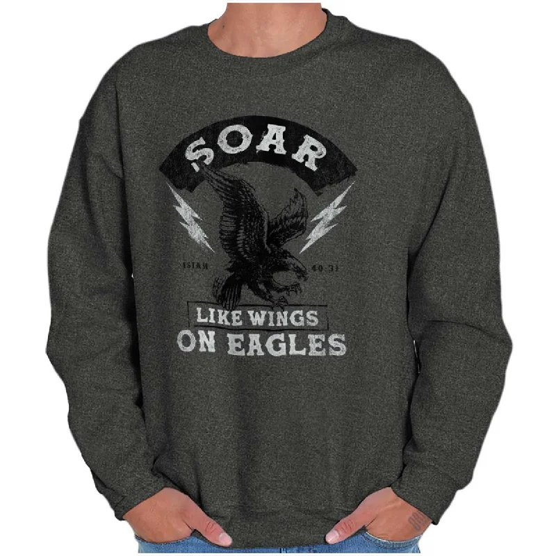 Soar Like Eagles Crewneck Sweatshirt