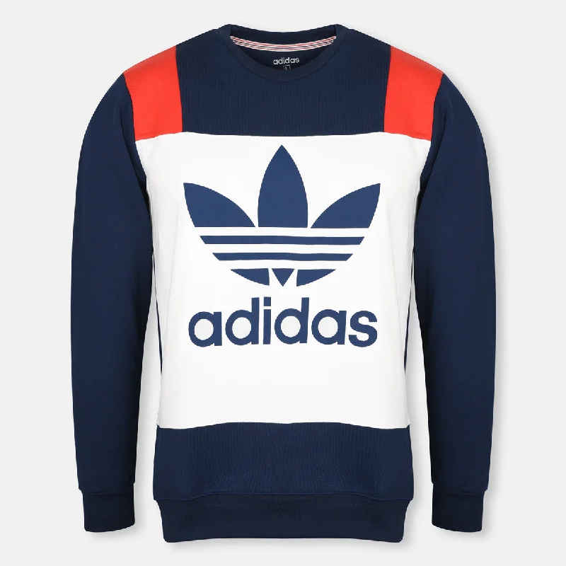 ADDS Navy Blue & White Terry Sweatshirt 8761