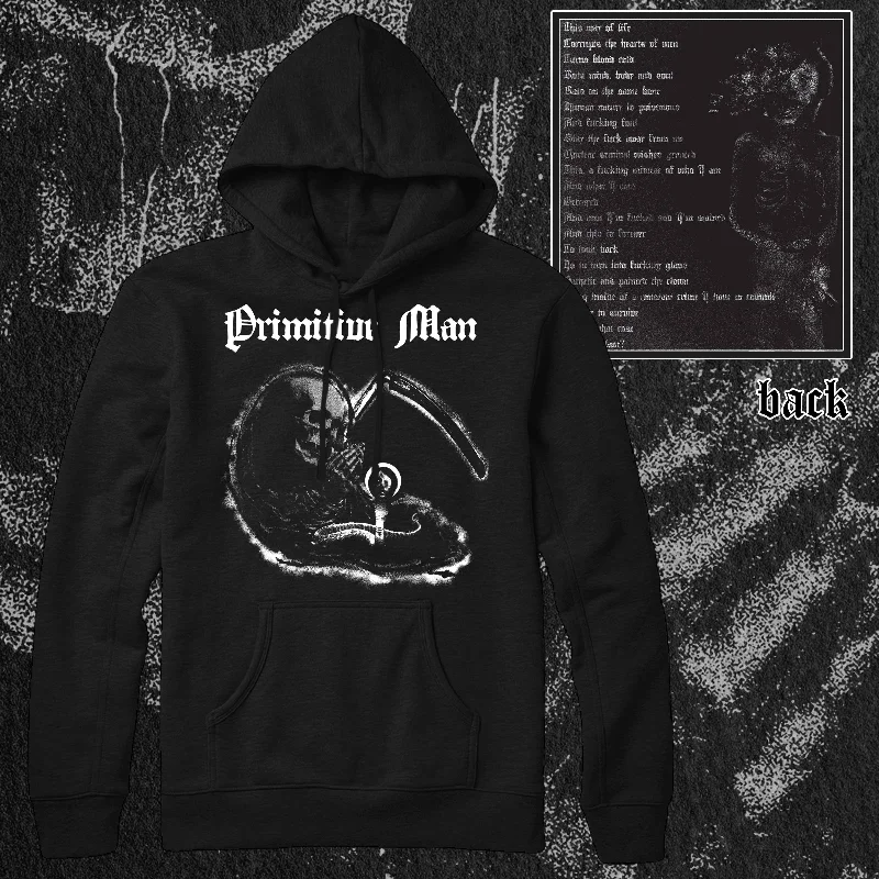 PRIMITIVE MAN "REAPER SNAKE" PULLOVER HOOD