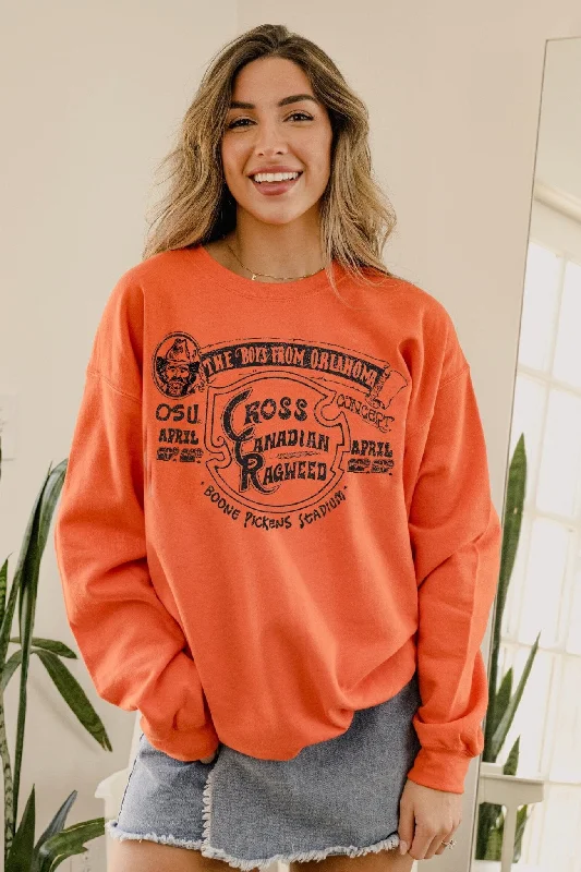 Livy Lu: Cross Canadian Ragweed OSU Boys From Oklahoma Thrifted Sweatshirt