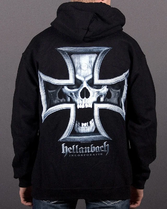 Iron Skull Hooded Pullover