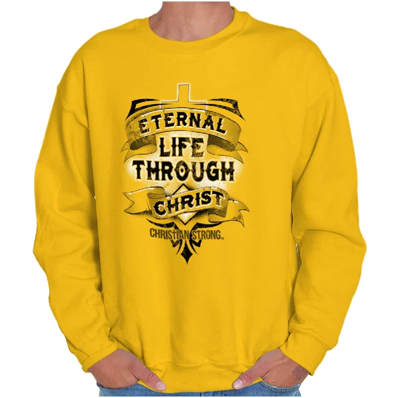 Life Through Christ Crewneck Sweatshirt