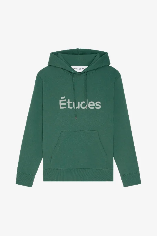 REGULAR HOODIE ÉTUDES GREEN