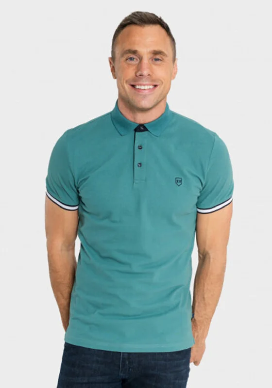 XV Kings By Tommy Bowe Levubu Polo Shirt, Peacock