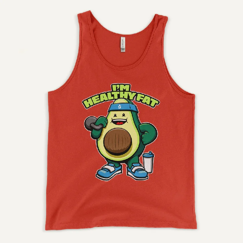 I'm Healthy Fat Avocado Men's Tank Top