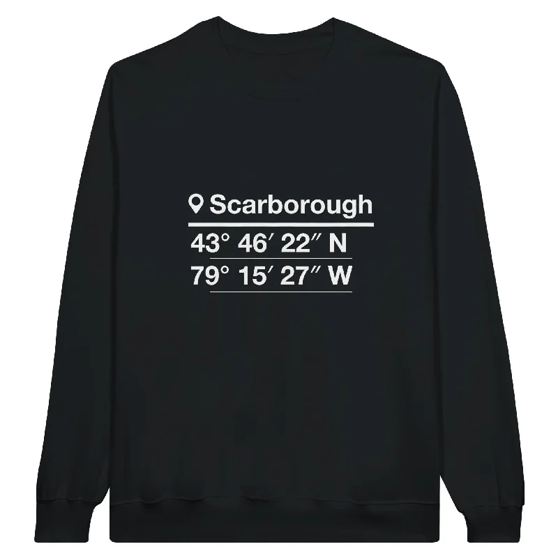 "Scarborough Centre Coordinates" Classic Unisex Crewneck Sweatshirt