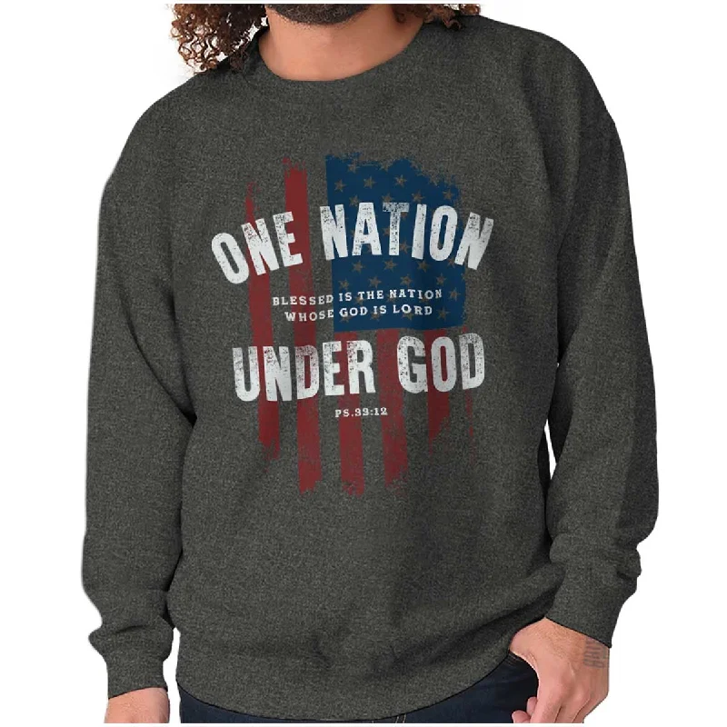 One Nation Under God Crewneck Sweatshirt