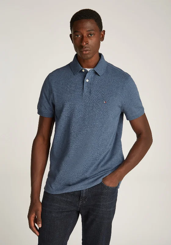 Tommy Hilfiger 1985 Polo Shirt, Faded Indigo Heather