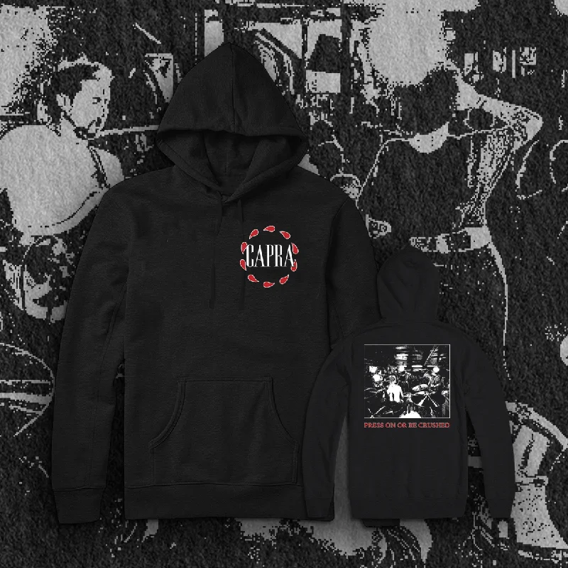 CAPRA "CRUSHED" PULLOVER HOOD