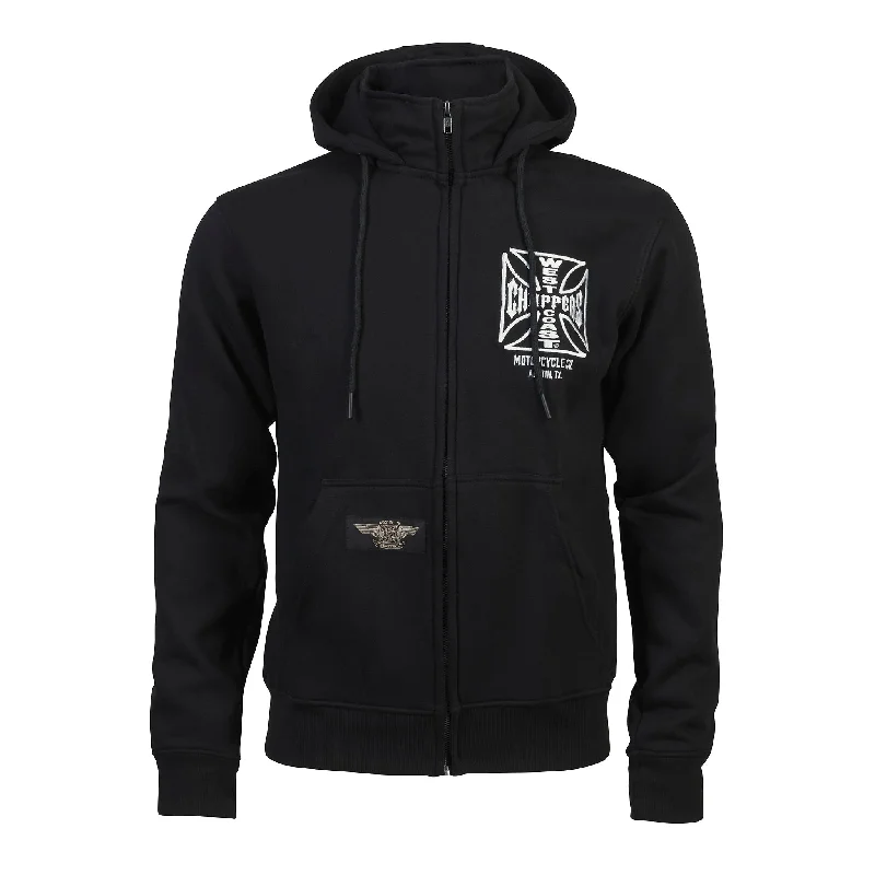 WCC OG ATX ZIP HOODY BLACK