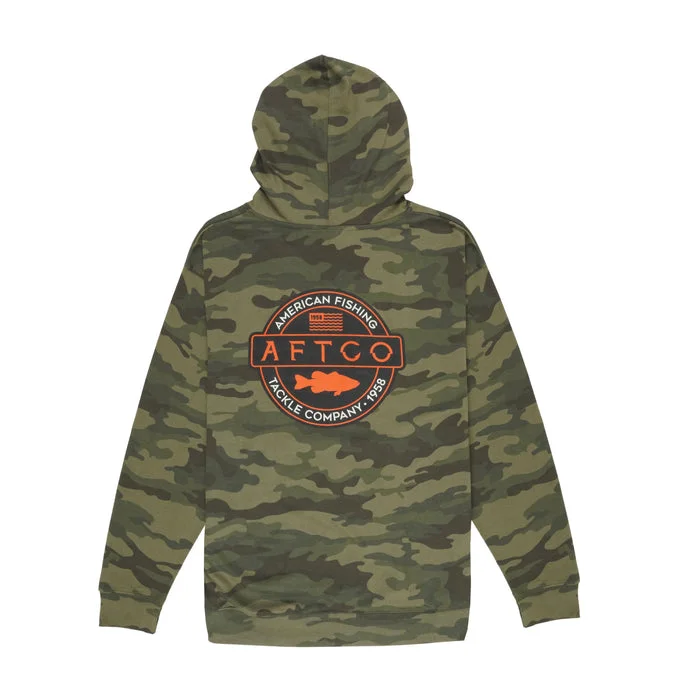 Aftco Bass Patch Pullover Hoodie