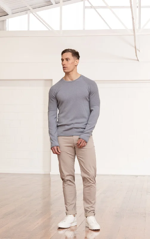 14 GAUGE MERINO LONG SLEEVE CREW