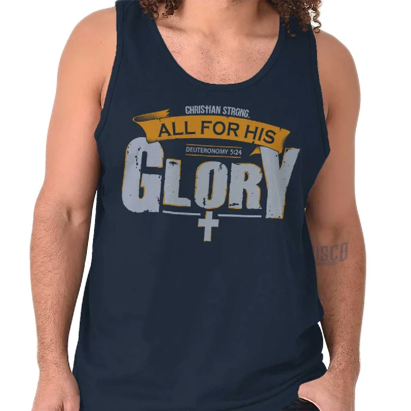 All for His Glory Tank Top