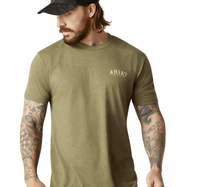 Ariat Western Vertical Flag Tee