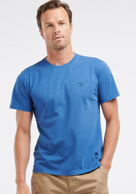 Barbour Men’s Garment Dyed T-Shirt, Marine Blue