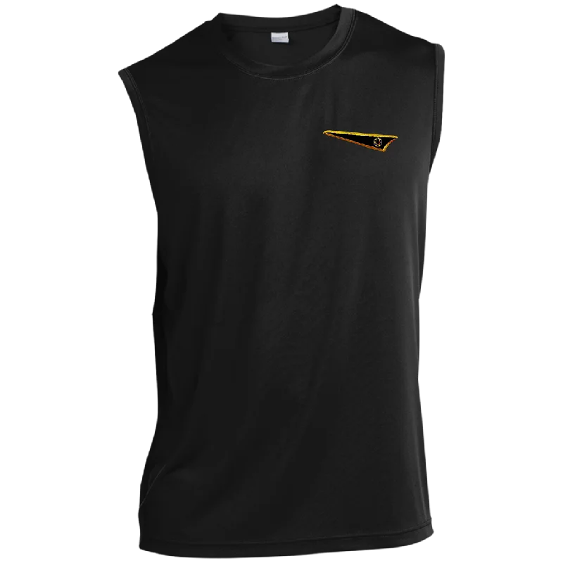 BREWZ Men’s Designer Sleeveless Performance T-shirt (6 Colors)