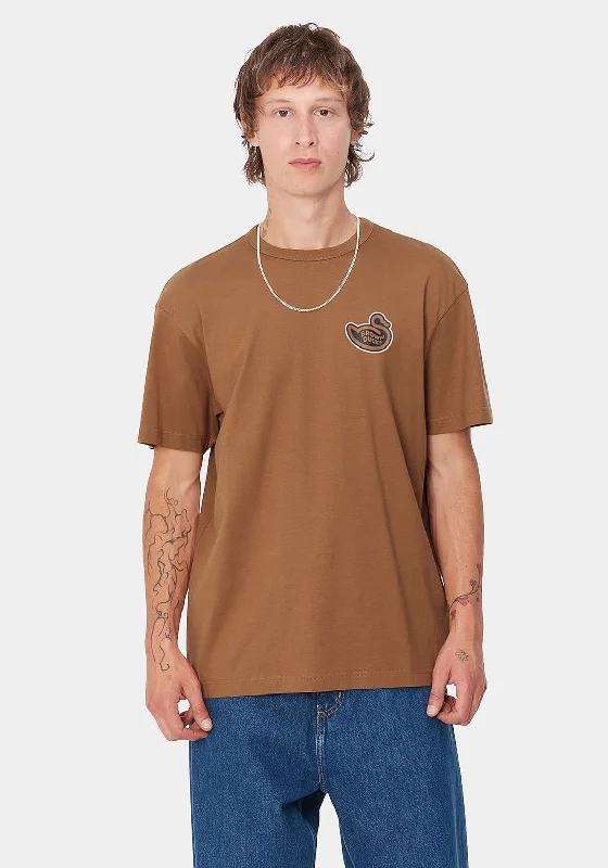 Carhartt WIP Brown Ducks T-Shirt, Hamilton Brown