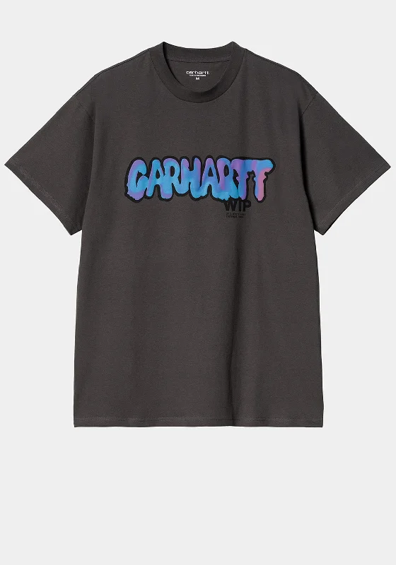 Carhartt WIP Drip Graphic T-Shirt, Charcoal