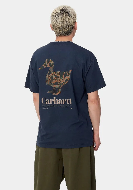 Carhartt WIP Fold Duck T-Shirt, Air Force Blue