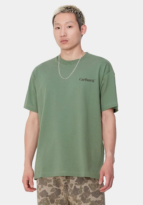 Carhartt WIP Fold Duck Graphic T-Shirt, Duck Green