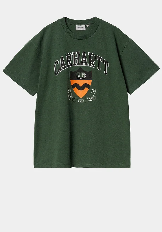 Carhartt WIP Lazy Duck Academy T-Shirt, Sycamore Tree Green