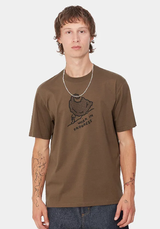 Carhartt WIP Move On Up T-Shirt, Chocolate Brown