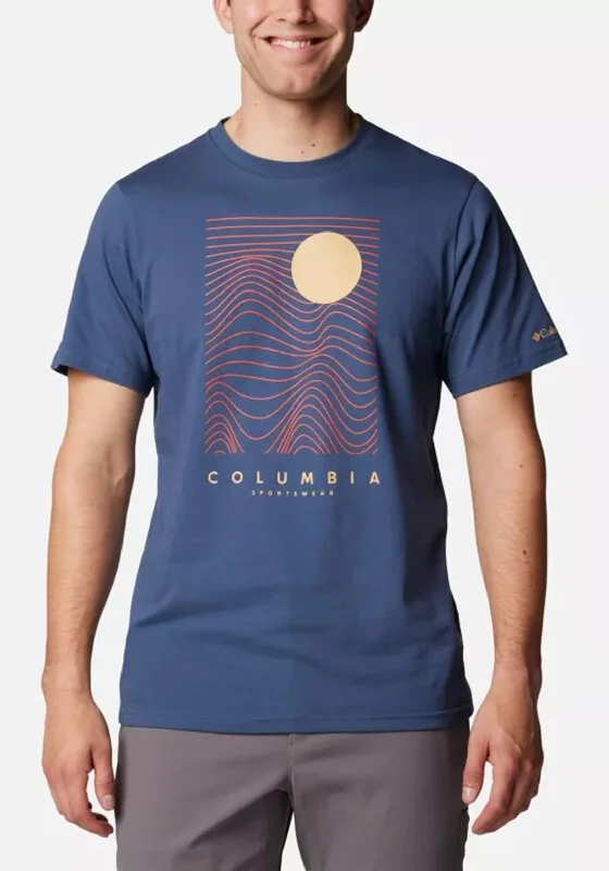 Columbia CSC™ Seasonal Logo T-Shirt, Dusty Blue