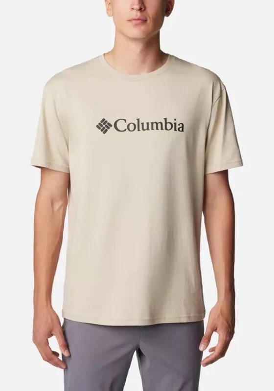 Columbia Men’s CSC Basic Logo T-Shirt, Ancient Fossil