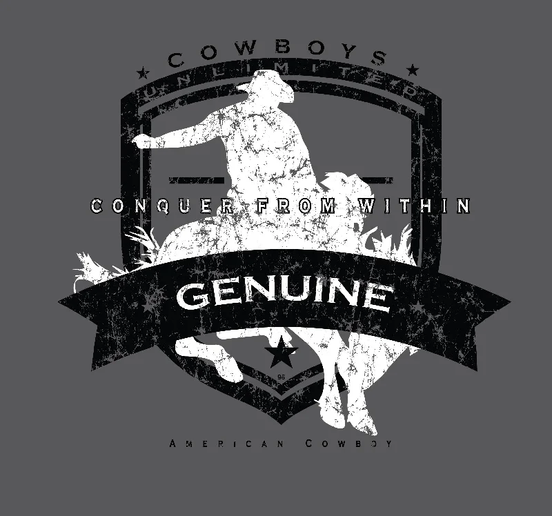 Moss Brothers Men's Shirt - Cowboys Unlimited - Genuine