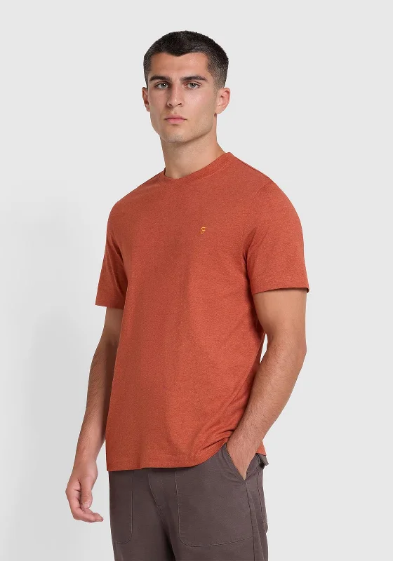 Farah Danny T-Shirt, Teak Marl