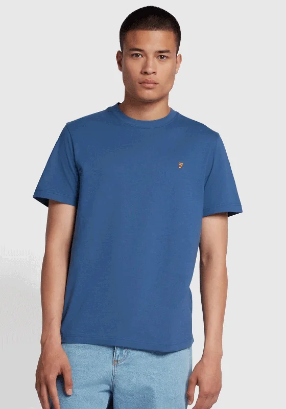 Farah Danny T-Shirt, Steel Blue