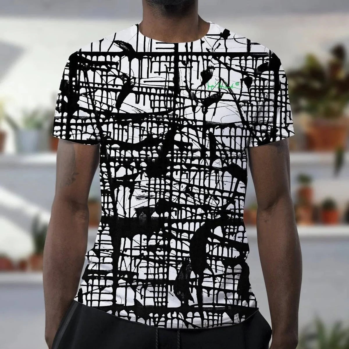 Dark Matrix, MEN'S T-Shirt by Jumper Maybach®